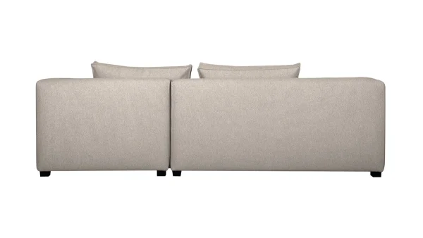 Canapé D’angle Droit Modulable Tissu Beige PLURIEL Livraison Standard/Rapide 5