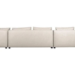 à prix promos Canapé D’angle Modulable Grand Format 4 éléments Beige PLURIEL 14