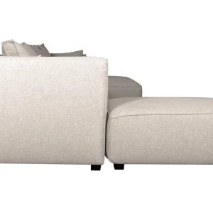 à prix promos Canapé D’angle Modulable Grand Format 4 éléments Beige PLURIEL 12